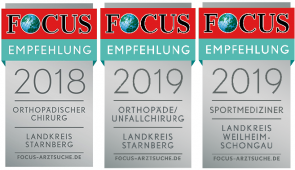 Focus Empfehlungssiegel 2017-2019