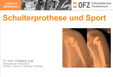 Schulterprothese TEP Sport Schulter