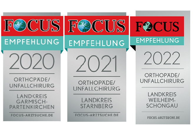 Focus Siegel Zertifikat OFZ Orthopädie
